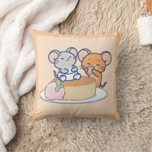 Almofada Anime Tuffy e Jerry Cheesecake
