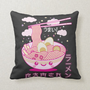 Almofada Animes e Noodles Ramen Ramen Cute Kawaii Ramen Gir