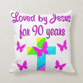 ALMOFADA ANIVERSÁRIO DE 90 DE DEUS