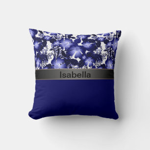 Almofada Aniversário de casamento fita de cetim cinza pérol