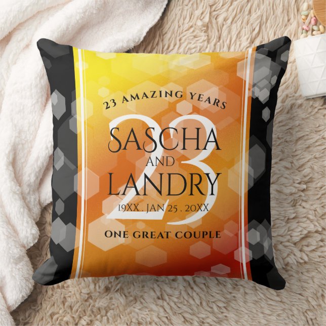 Almofada Aniversário de Casamento Imperial Topaz (Cobertor)