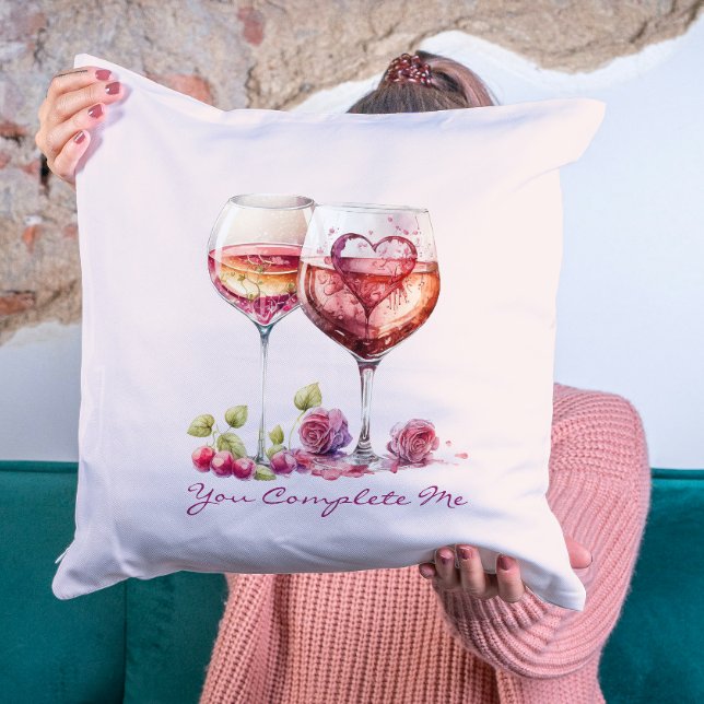 Almofada Aniversário do Dia de os namorados Vermelho Bonito (Criador carregado)