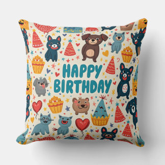 Almofada Aniversário do Travesseiro Cushion