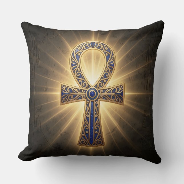 Almofada Ankh Symbol Meaning – Key of Life´4 (Frente)