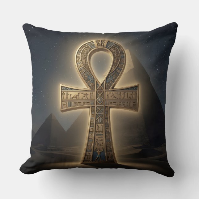 Almofada Ankh Symbol Meaning – Key of Life´6 (Frente)