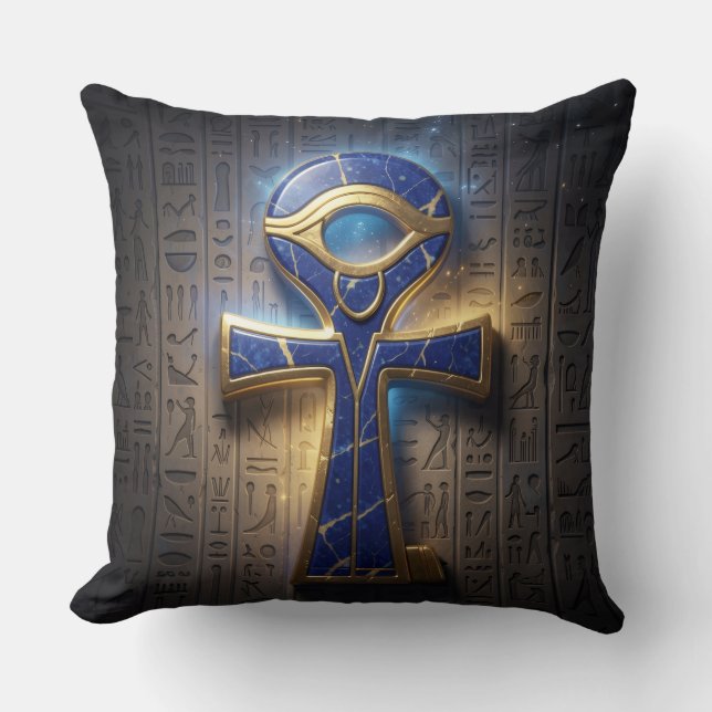 Almofada Ankh Symbol Meaning – Key of Life´8 (Frente)