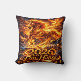 Almofada Ano do Cavalo de Fogo 2026