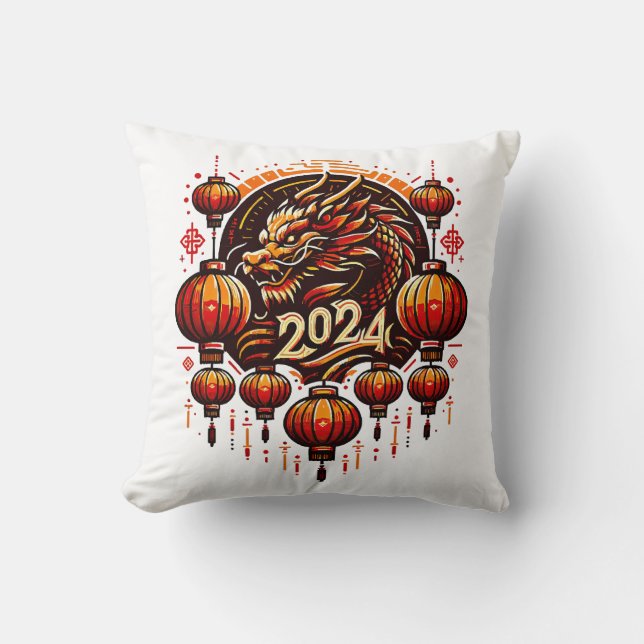 Almofada ano novo chinês 2024 (Frente)