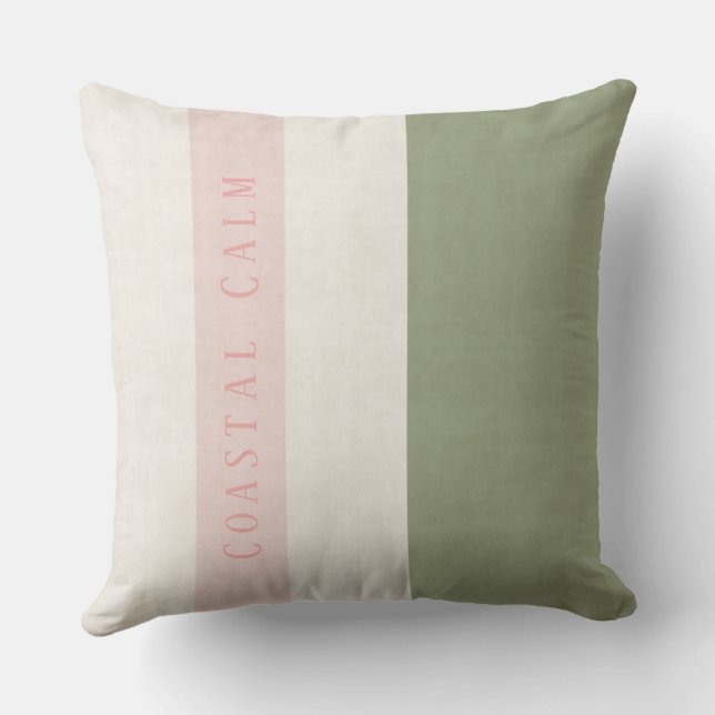Almofada Anouke Coastal Faded Shore Listras (Verso)
