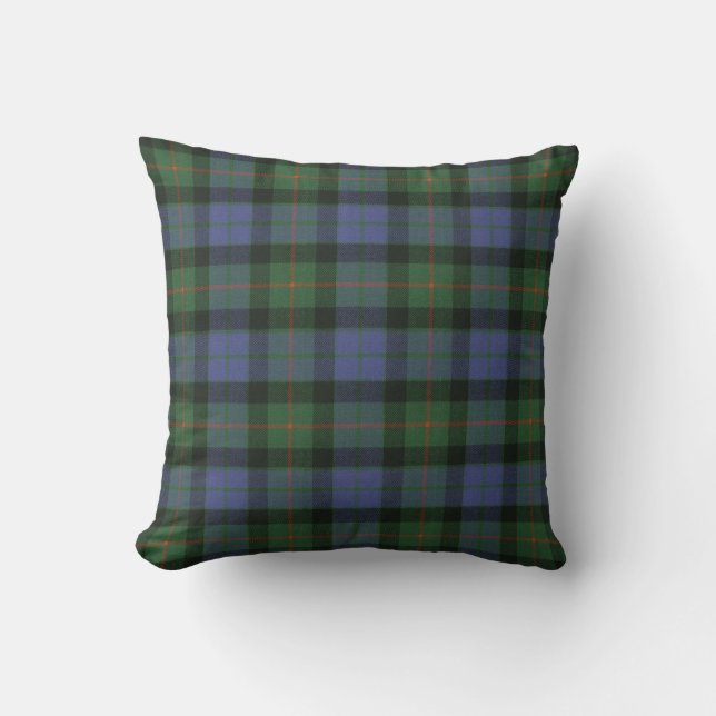 Almofada Antigo Ancião Escocês Original Tartan (Frente)