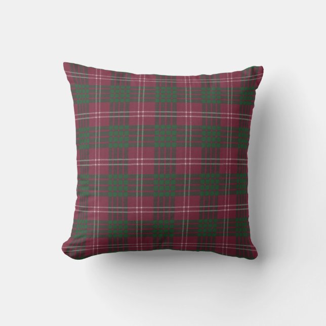 Almofada Antigo Ancião Escocês Original Tartan (Frente)