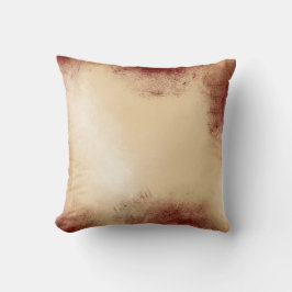 Almofada Antiguamente Dourado Vermelho Castanho Vintage Dec