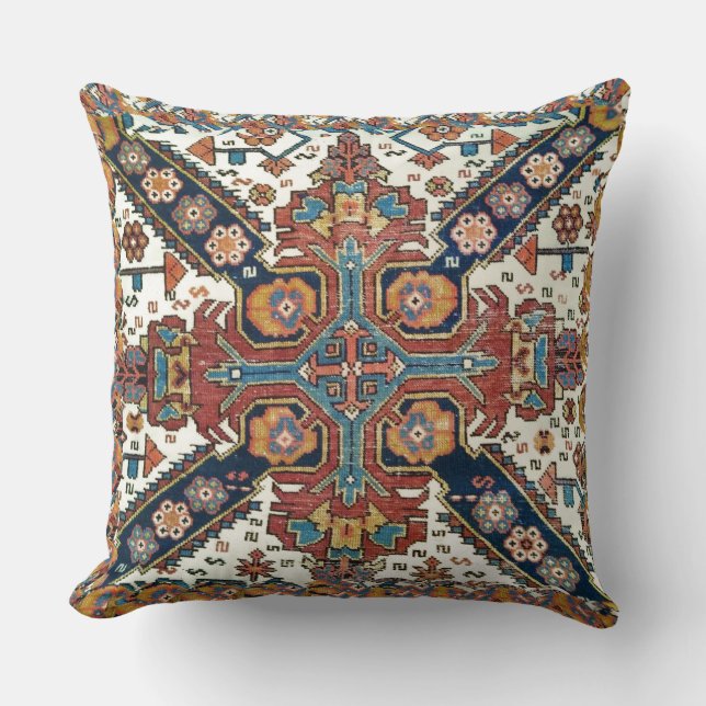Almofada Antiguidade Zeykhur Oriental Rug Design Travesseir (Frente)