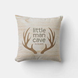 Almofada Antlers Rústicos Pequeno Cantinho do Homem Berçári