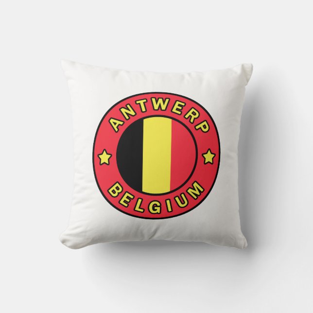 Almofada Antuérpia Bélgica (Frente)
