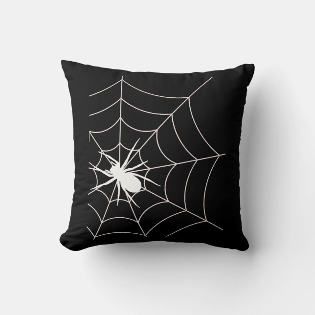 Almofada Anunciamento de Gravidez na Web Spider Halloween (Frente)