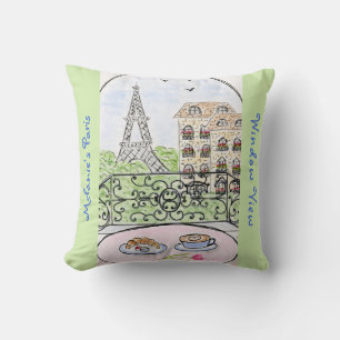 Almofada APARTAMENTO CAPRICHOSO EM PARIS Torre Eiffel Perso