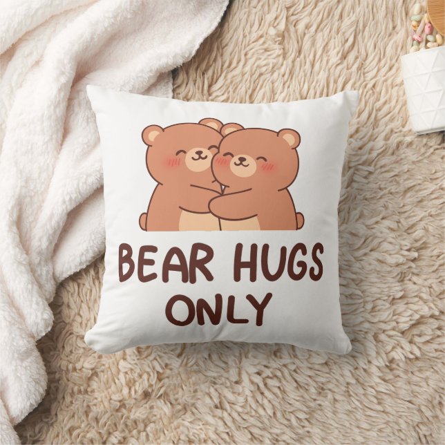 Almofada Apenas Abraços de Urso (Cobertor)