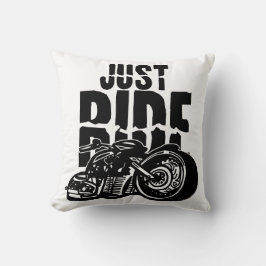 Almofada Apenas design da motocicleta do passeio