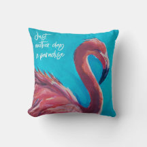 "Apenas mais um dia no paraíso", flamingo travesse