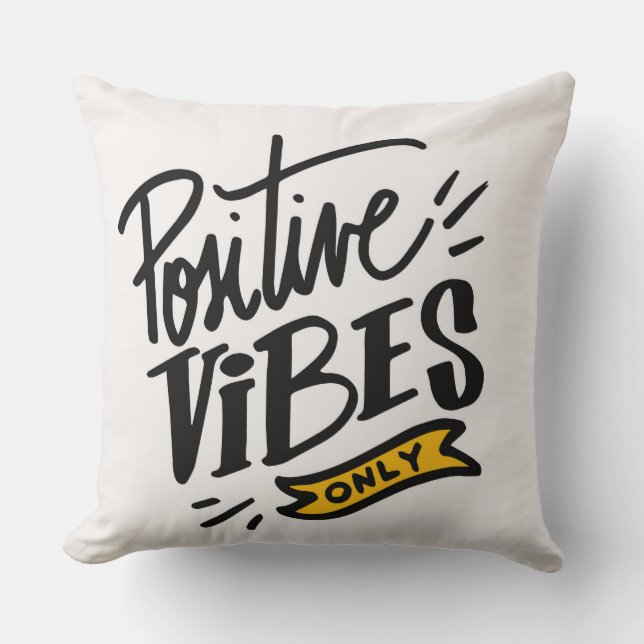 Almofada Apenas Vibes Positivas (Frente)