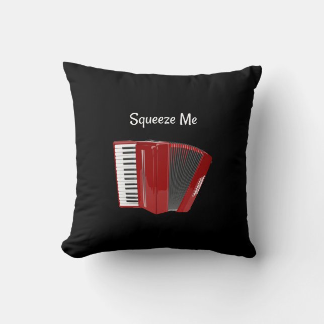 Almofada Aperte-Me, Red Accordion. (Frente)