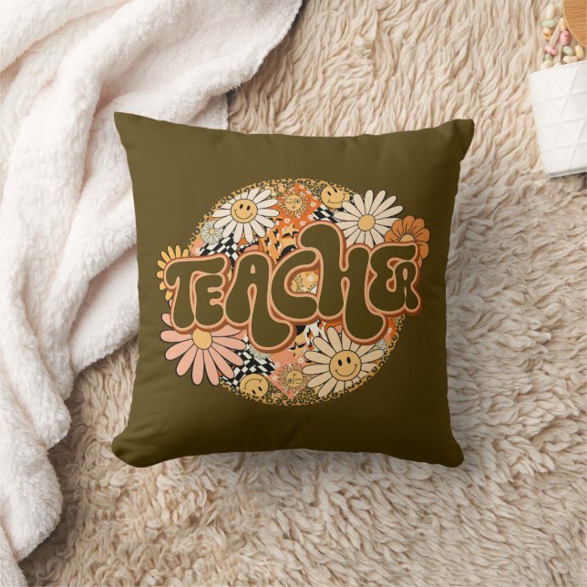 Almofada Apreciação ao 'Professor' com Estilo Floral dos An (Cobertor)
