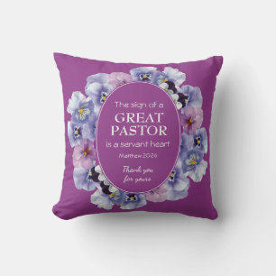 Almofada Apreciação do Pastor Floral