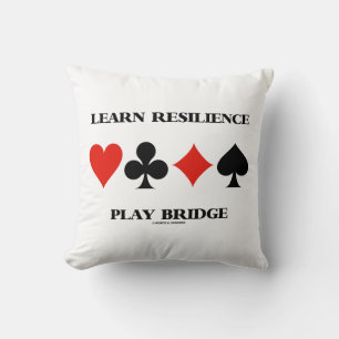 Almofada Aprenda Resilience Play Bridge Quatro Conjuntos de