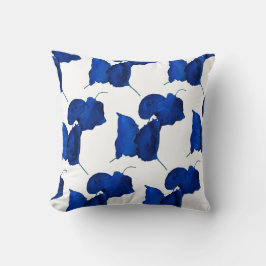 Almofada Apricot Tree Blue Deixa Travesseiro decorativo de