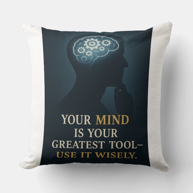 Almofada Aproveite o poder da sua mente (Frente)