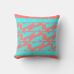 Almofada Aqua Salmon, inspirado no Mediterrâneo