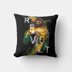 Almofada Aquaman Aquaman "Revolta" Gráfico Refratado