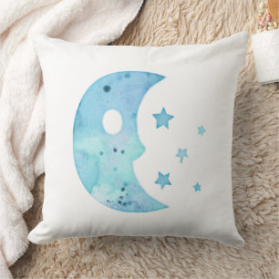 Almofada Aquarela Amor Você Até a Lua E Volta