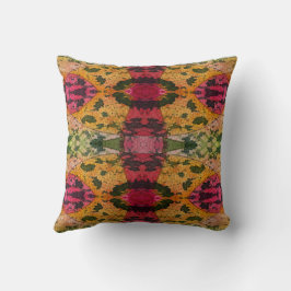 Almofada Aquarela E Abstrato de Ink Expressionismo Arte