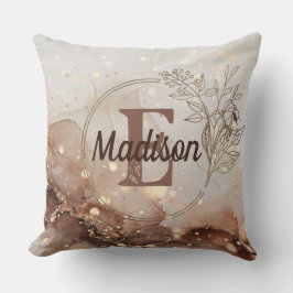 Almofada Aquarela Marmoreada com Acentos de Largura