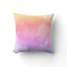 Aquarela Pastel Amarelo Roxo