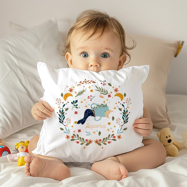 Almofada Aquarius Baby Nursery - Sonhador Único (Criador carregado)