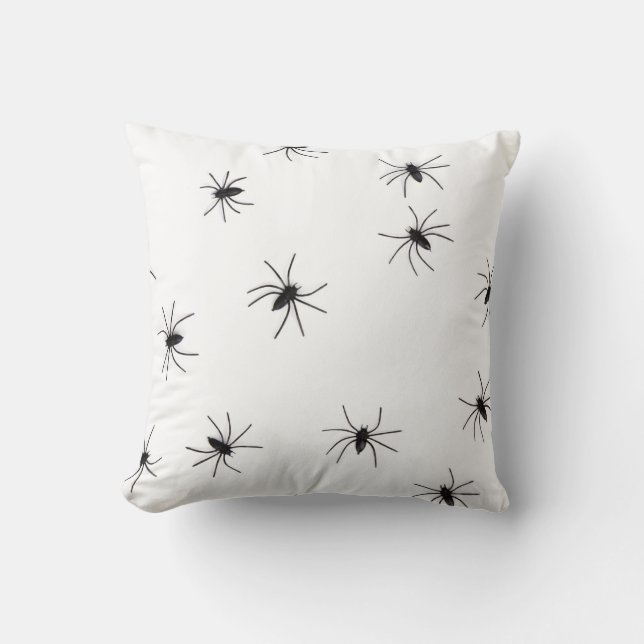 Almofada Aranhas Engraçadas Decorativas, Spookies Halloween (Frente)
