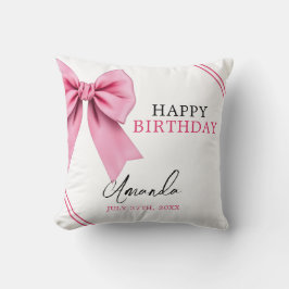 Almofada Arco Cor de Água Rosa Quic Sweet 16 Aniversário