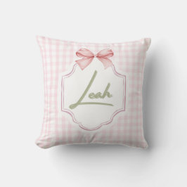 Almofada Arco de Enfermeira Leah Baby Girl Personalizado