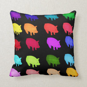 Almofada Arco-íris de Piggies
