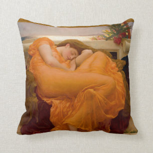 Almofada Ardendo junho - senhor Leighton de Frederic