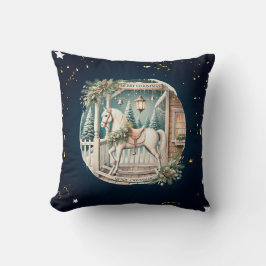 Almofada Área exclusiva de natais vintages