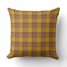 Argila de Oleiro e Pizza Plaid Marrom Dourado