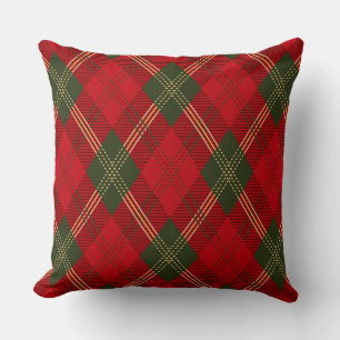 Almofada Argyle Tartan Scottish Diamond