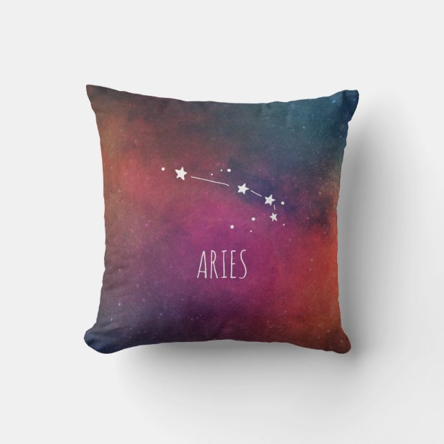 Almofada Aries Constellation Astrology (Frente)
