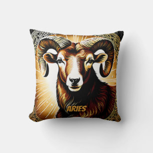 Almofada Aries - Sinal de astrologia