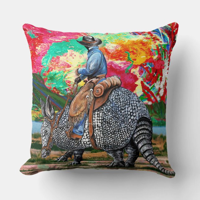 Almofada Armadillo Cowboy (Frente)