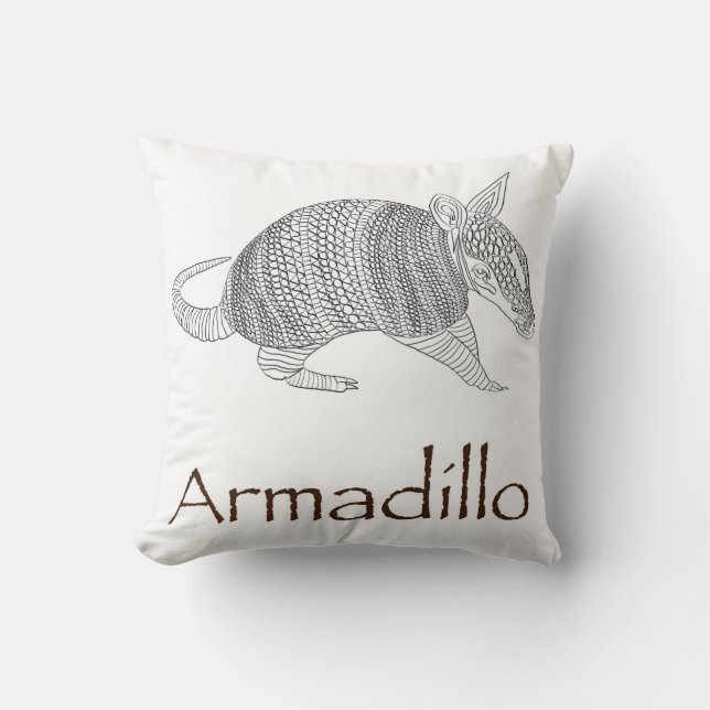 Almofada Armadillo Travesseiro (Frente)